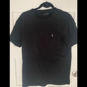 AllSaints All Saints t shirt large designer black mens